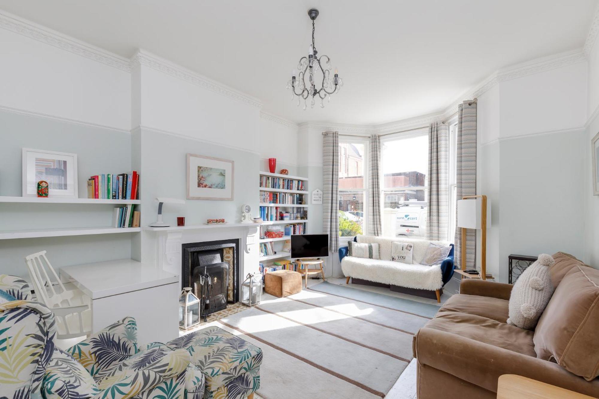 Central Hove Flat W Large Garden Brighton Exterior foto
